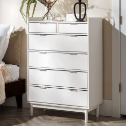 Lee Mid-Century Modern Wood Dresser