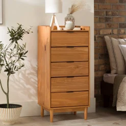 Lee Mid-Century Modern Wood Dresser