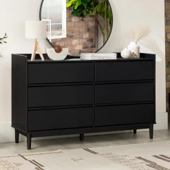 Lee Mid-Century Modern Wood Dresser