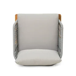 Lucca Outdoor Acacia Wood Chair Set Of 2