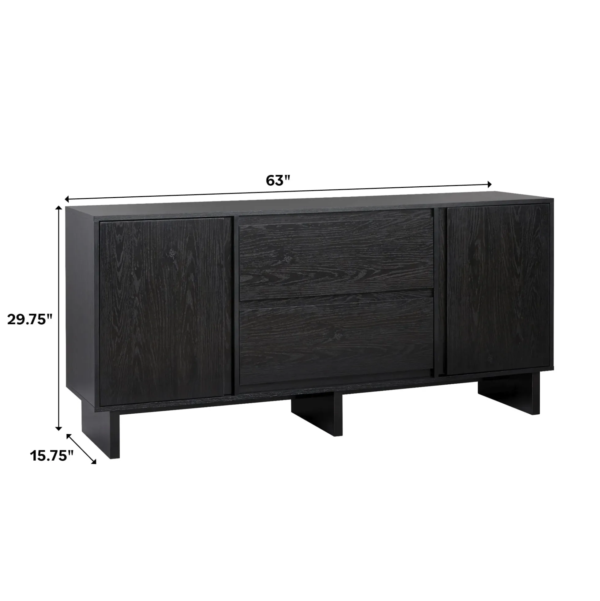 Maja 63" Minimalist Scandi Sideboard / TV Stand