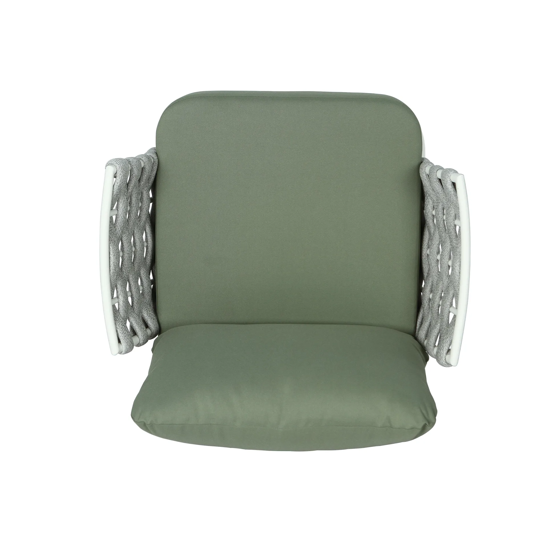 Mariano Outdoor Patio Steel 4-Pieces Loveseat Conversation Set