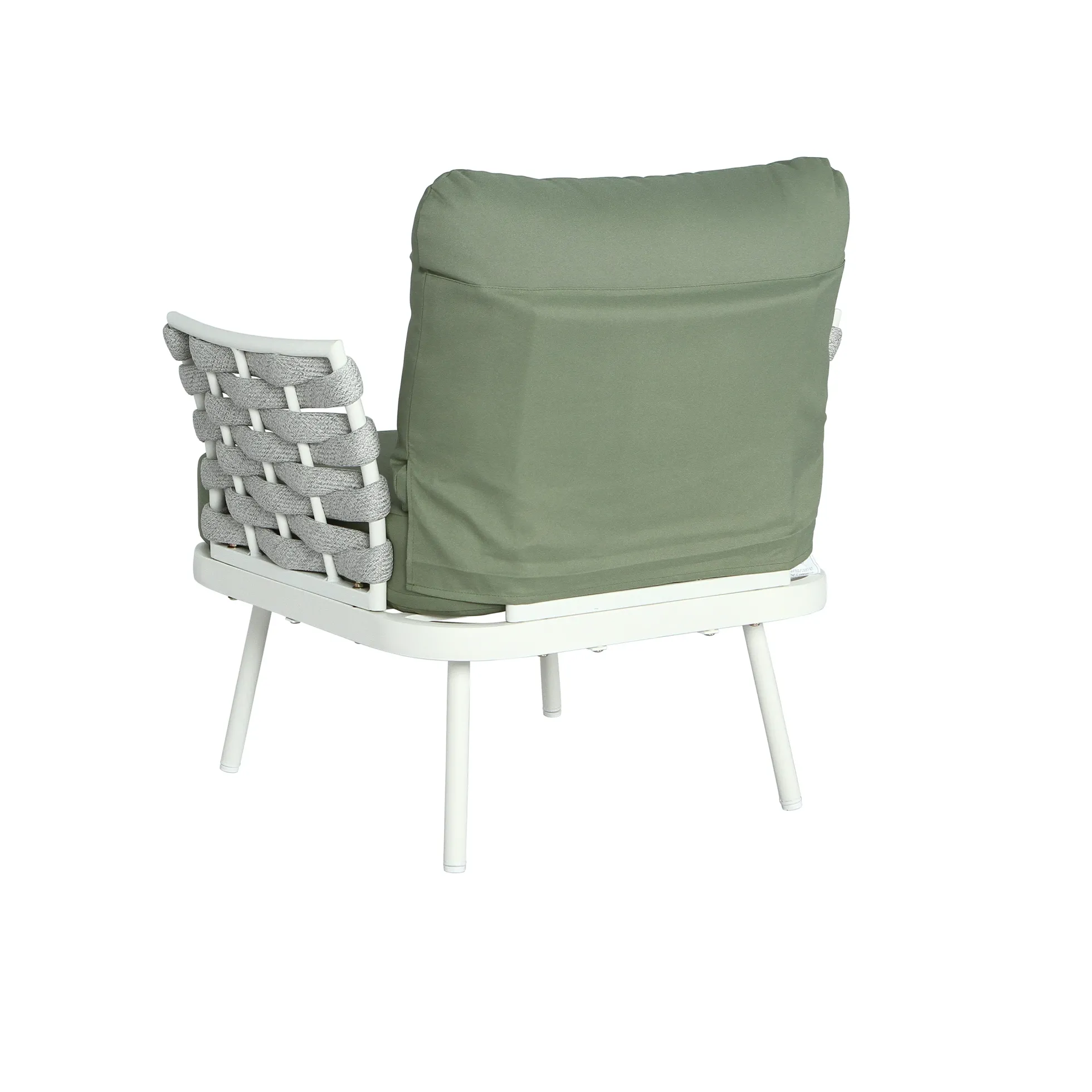 Mariano Outdoor Patio Steel 4-Pieces Loveseat Conversation Set