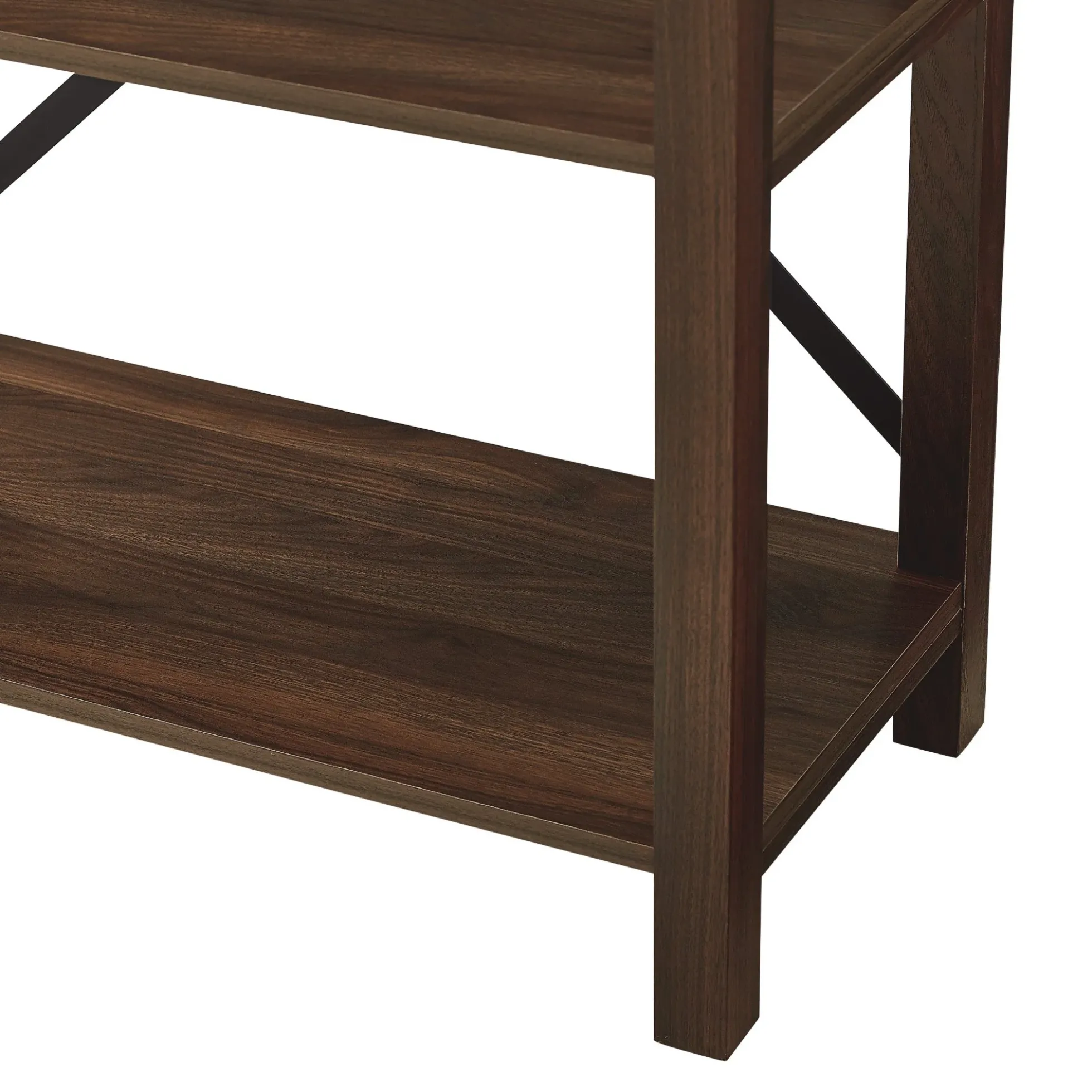 Metal X Bookshelf