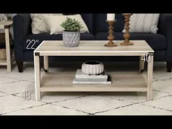 Metal X Coffee Table