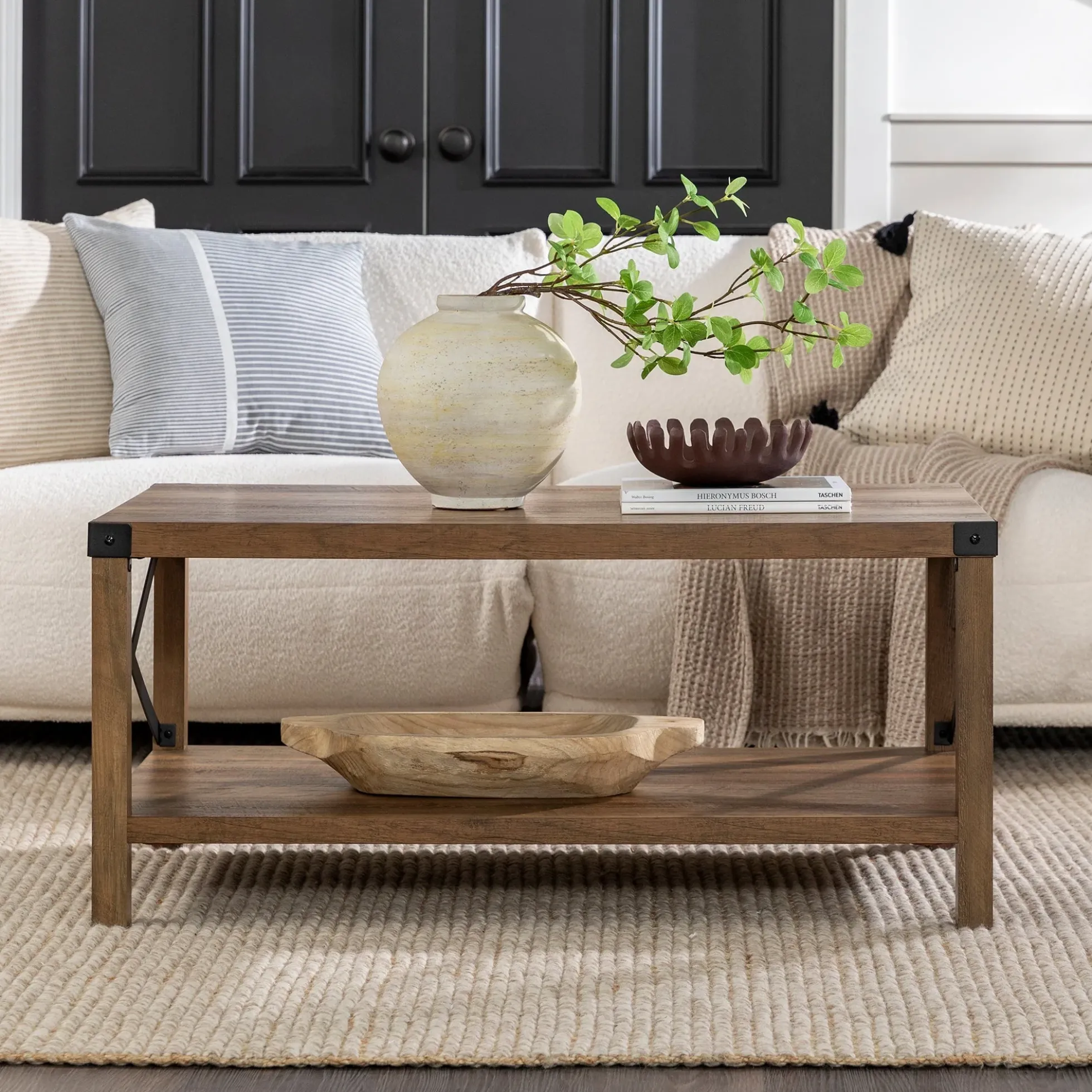 Metal X Coffee Table