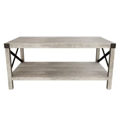 Metal X Coffee Table