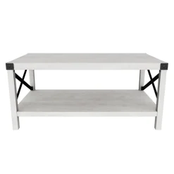 Metal X Coffee Table