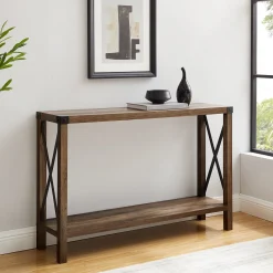 Metal X Entry Table