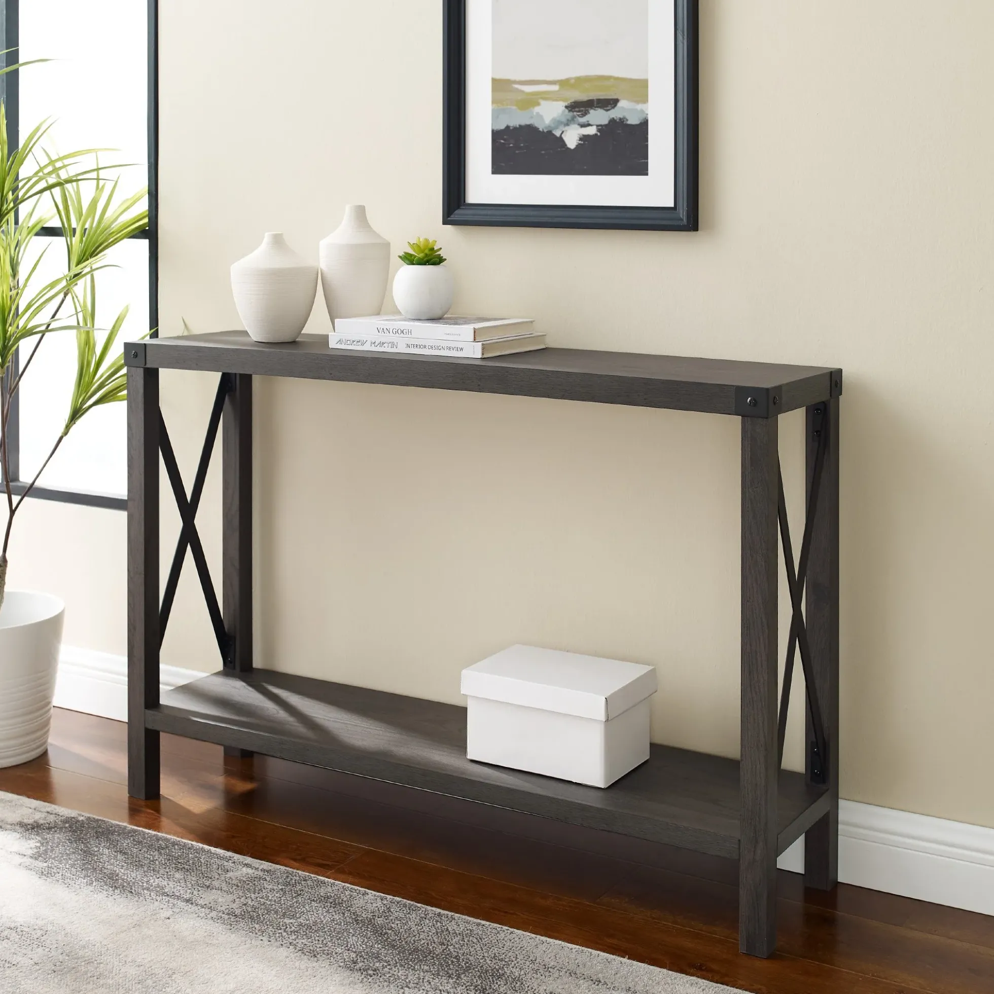 Metal X Entry Table