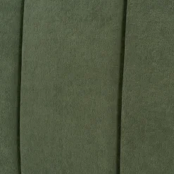 Mid Century Modern Wood and Upholstered Bedframe