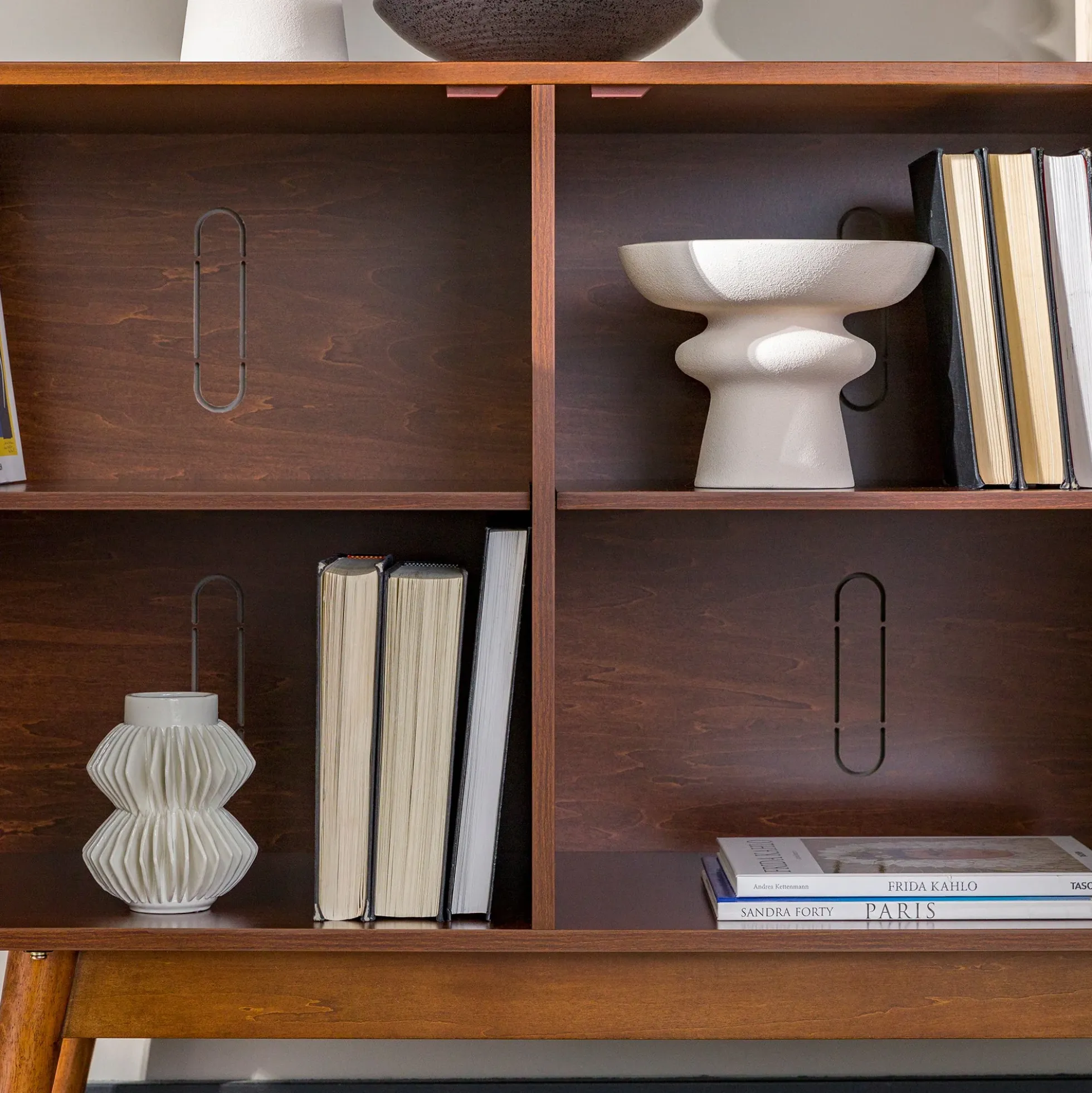 Mid-Century 70" Modern Console Buffet Sideboard