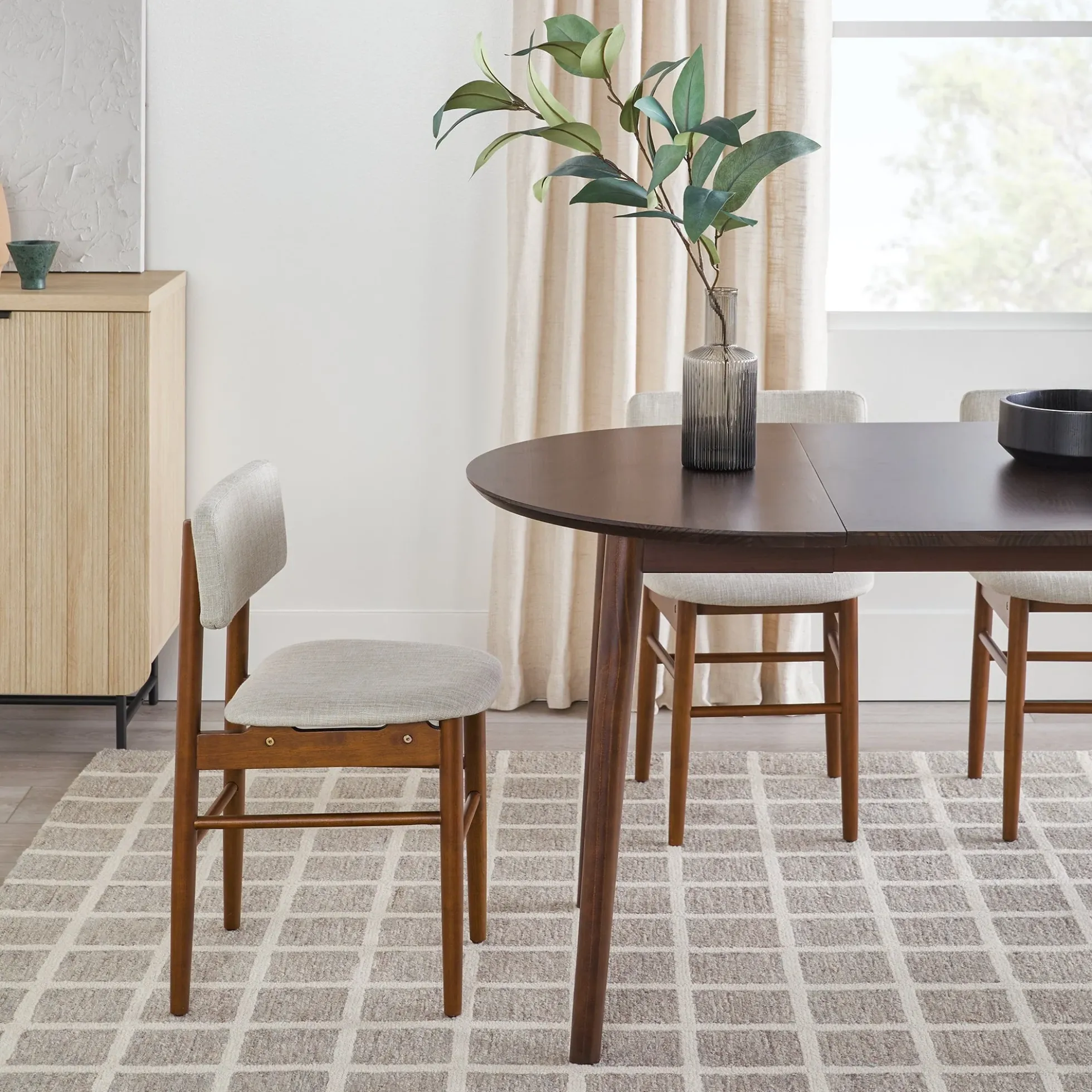 Mid-Century Damsel Extension Dining Table