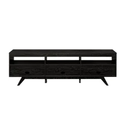 Mid-Century Kela Modern 3-Door TV Stand