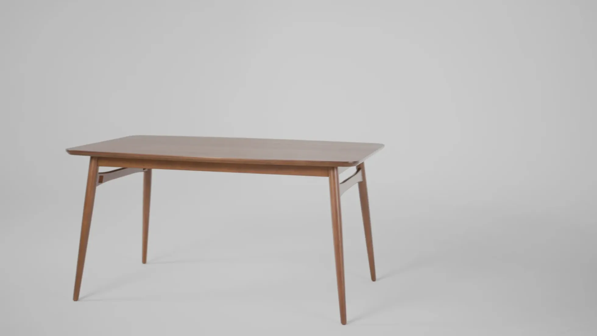 Mid-Century Taberu Modern Wood Dining Table