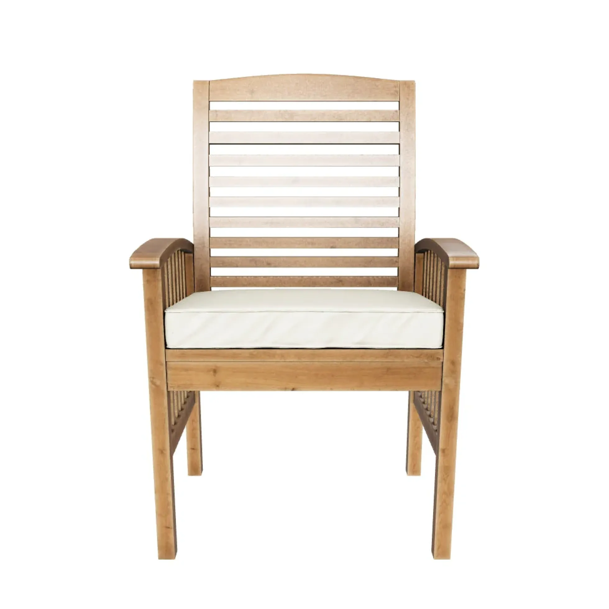 Midland Outdoor Patio Chairs with Cushions, Set of 2