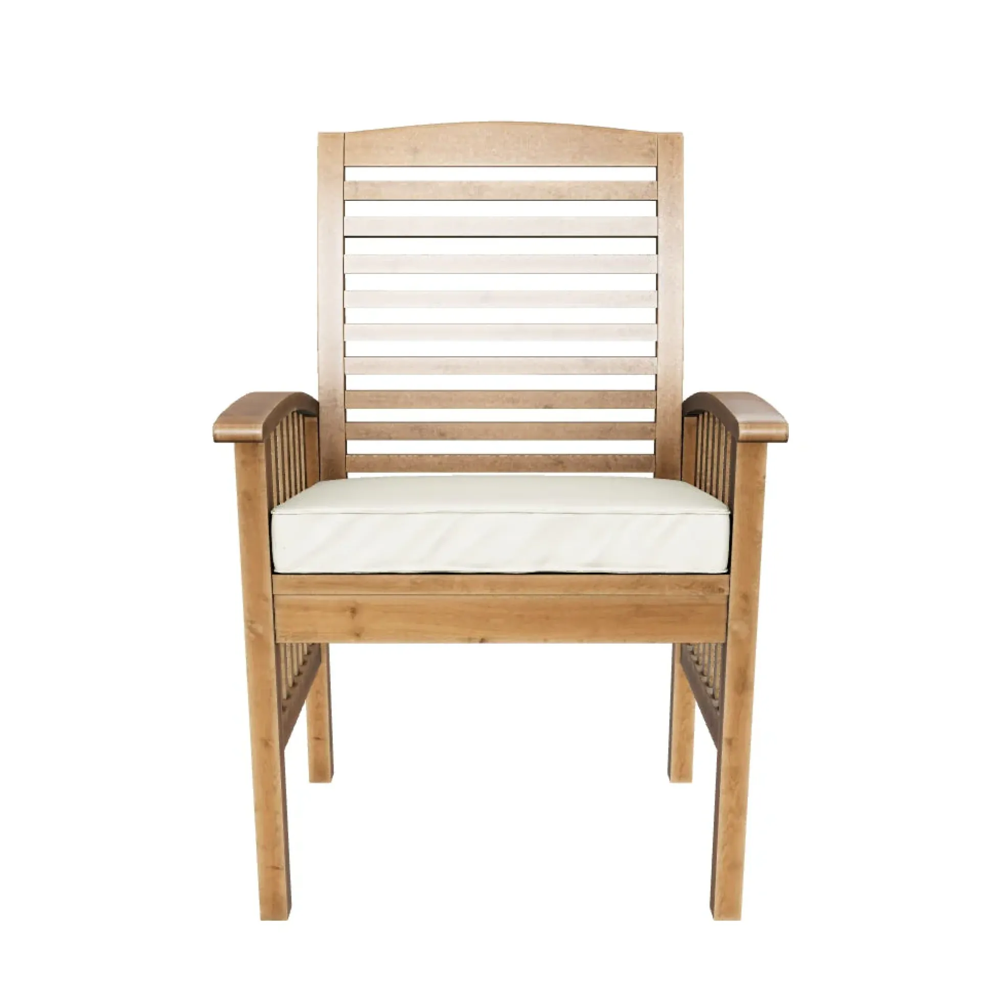 Midland Outdoor Patio Chairs with Cushions, Set of 2
