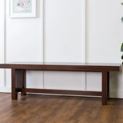 Millwright Solid Wood Dining Bench