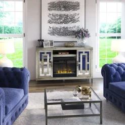Mirrored Cabinet Door with 23