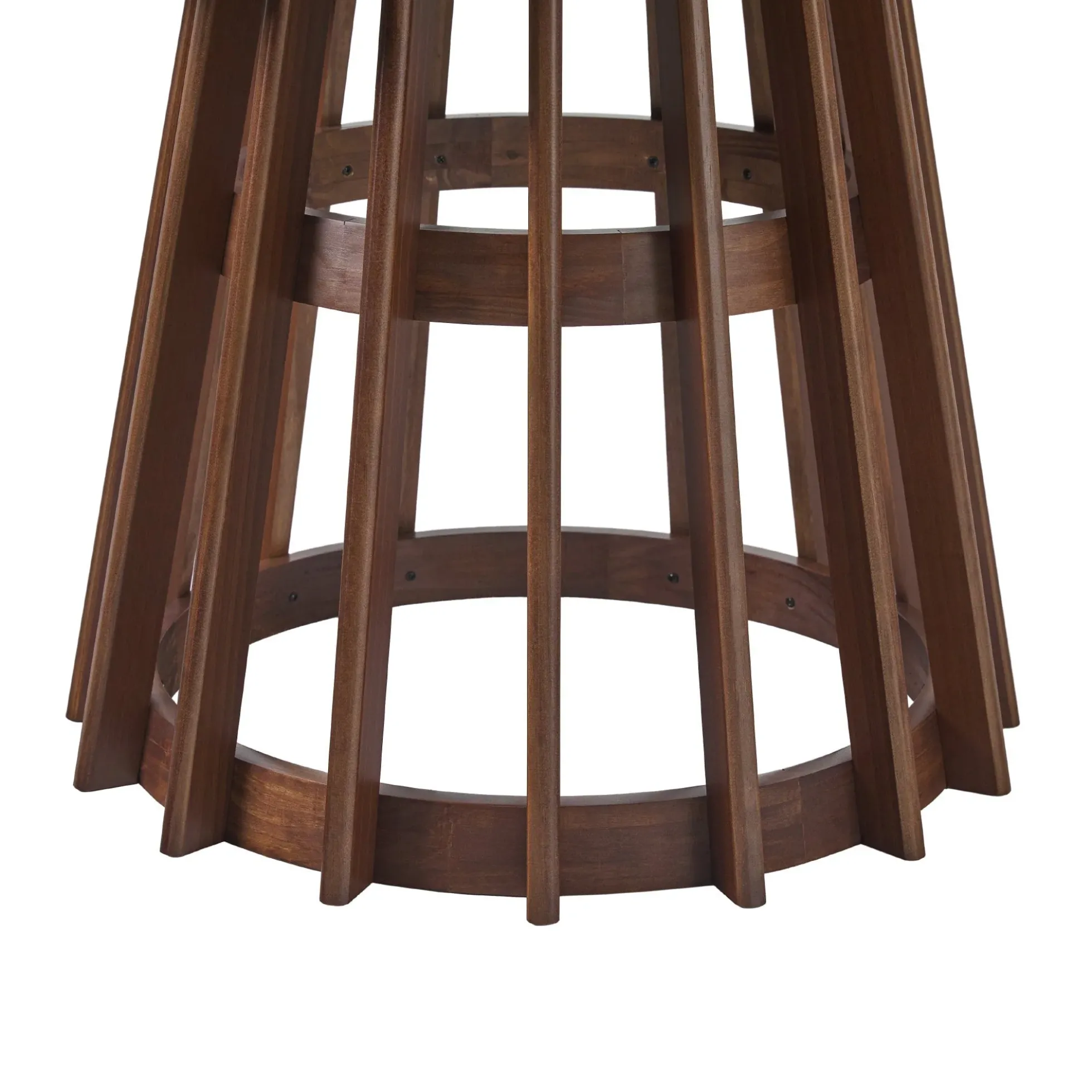 Modern 48 Round Solid Wood Dining Table