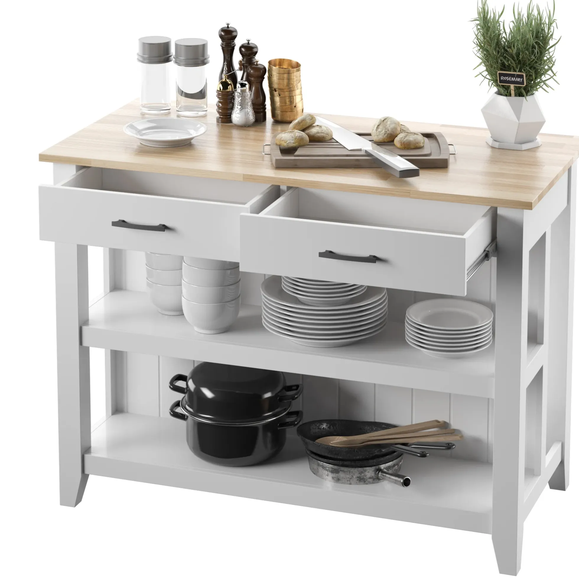Modern Farmhouse Kitchen Island