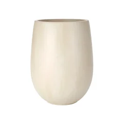 Modern Lightweight Round Outdoor Indoor Patio Planter Set of 3
