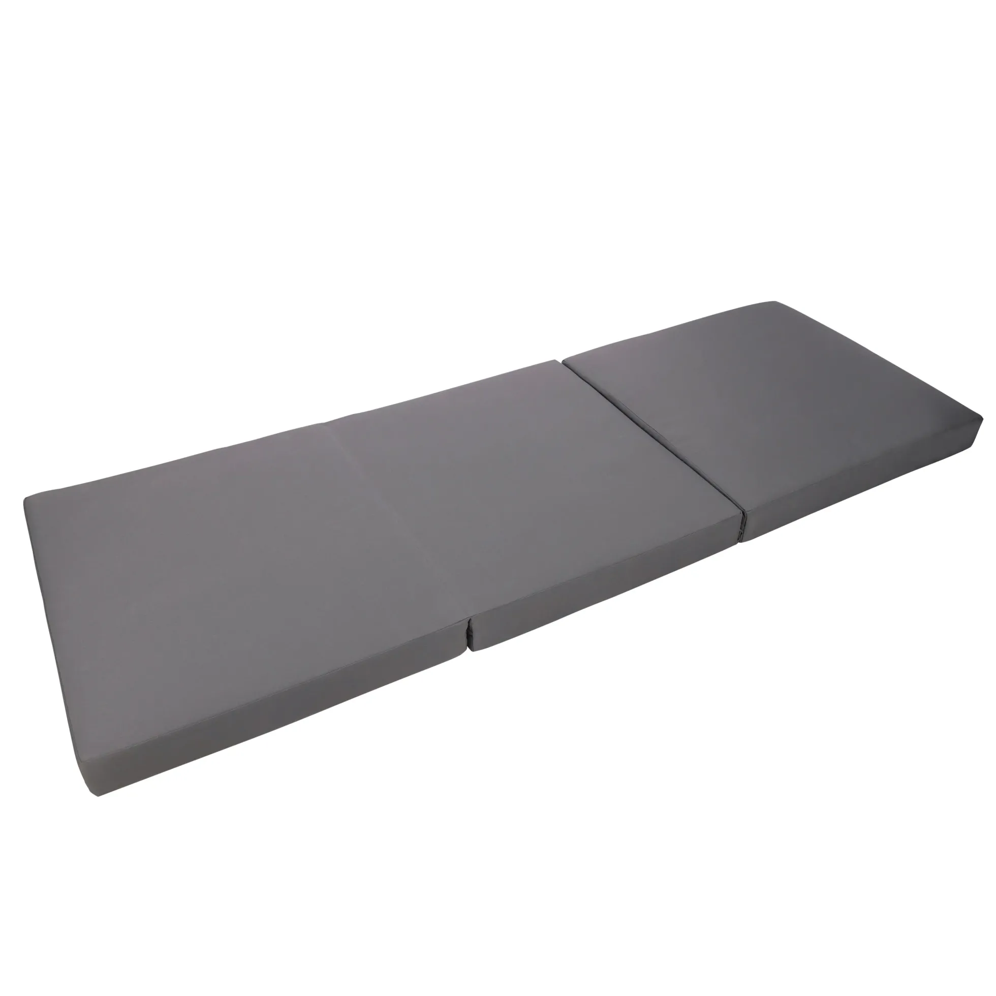 Modern Patio Sun Lounger Chaise with Water-Repellent Cushion