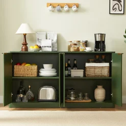 Modern Reeded Curved Design Storage 59