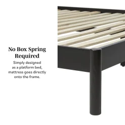 Neru Boho Curved Rattan-Headboard Bed Collection (Queen or King)