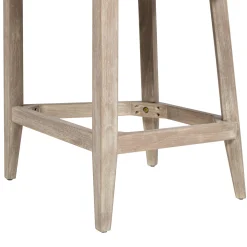 Newport 26.5' Coastal Curved Back Upholstered Counter Stool