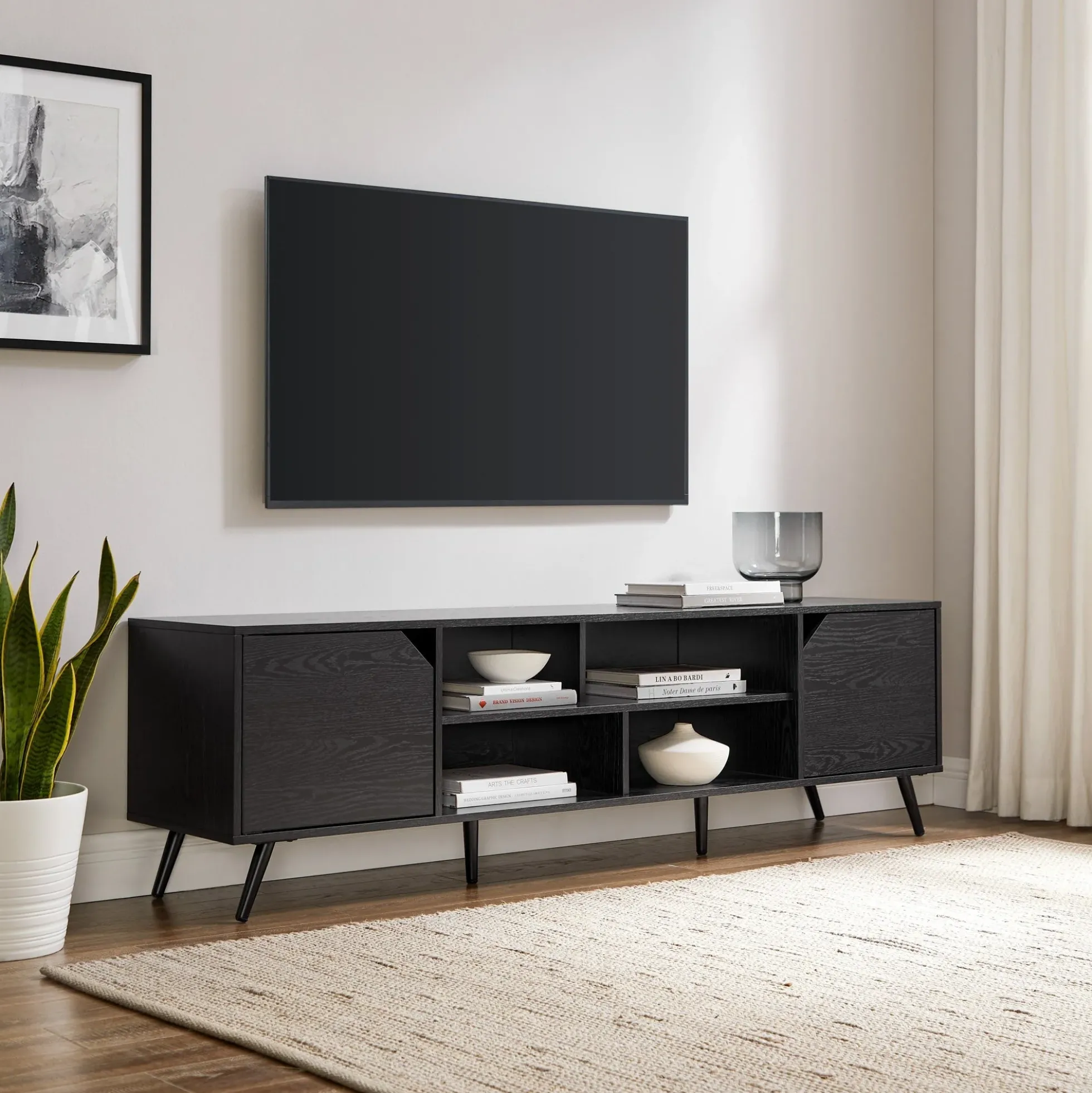 Noah Mid-Century Modern Angular TV Stand Collection