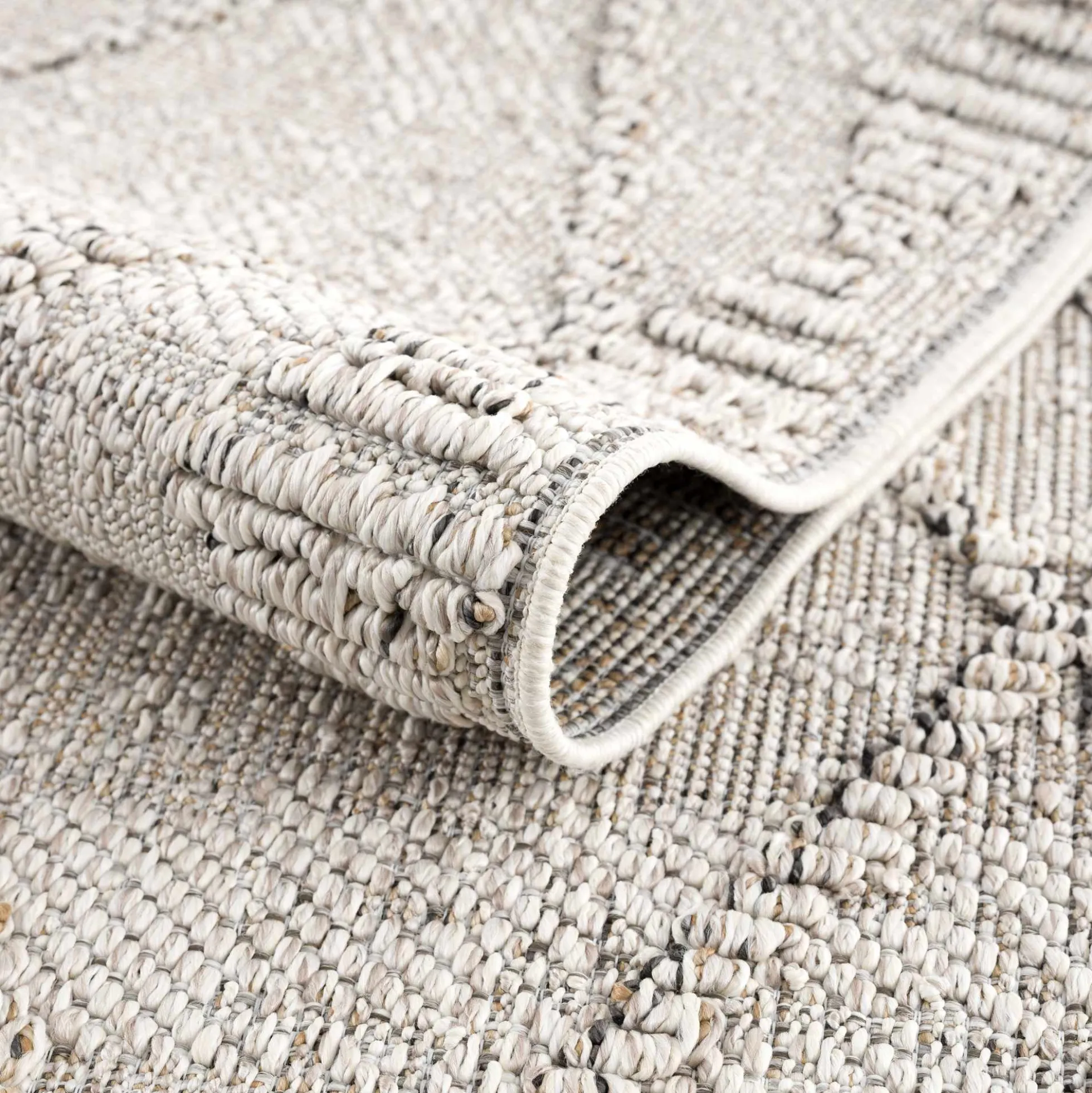 Nyla Bone Indoor & Outdoor Rug