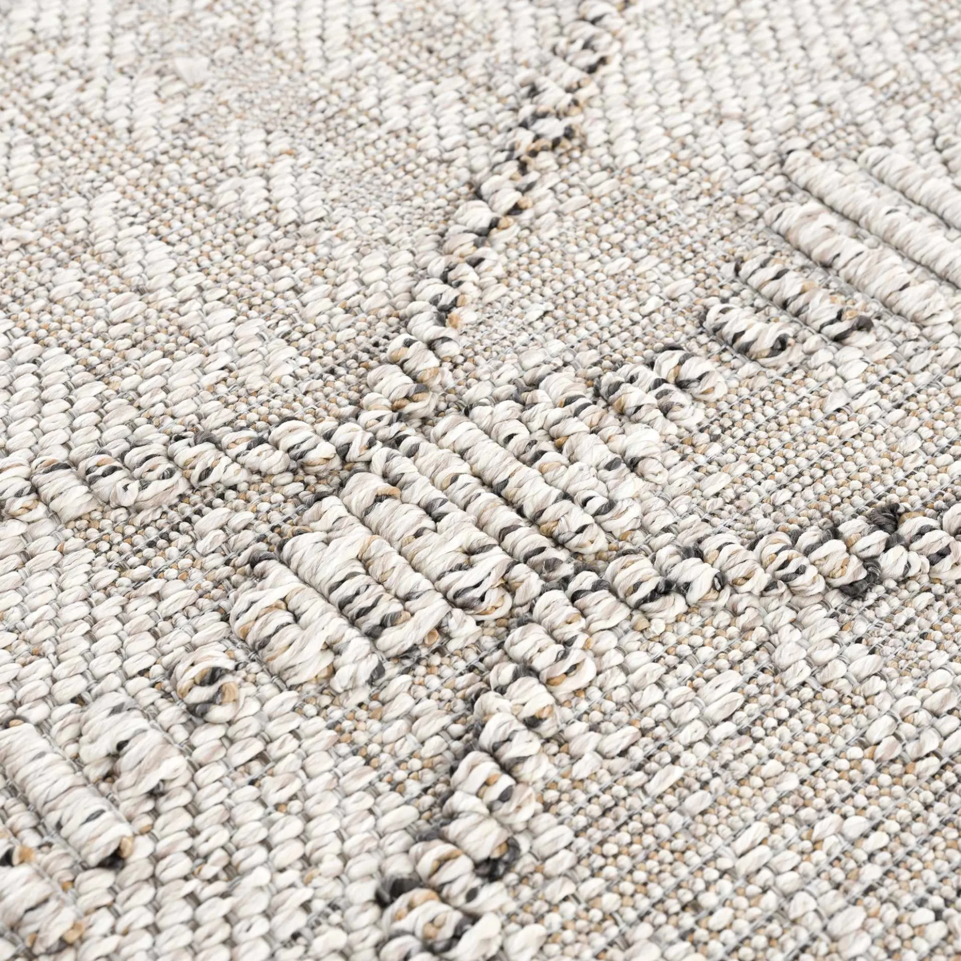 Nyla Bone Indoor & Outdoor Rug
