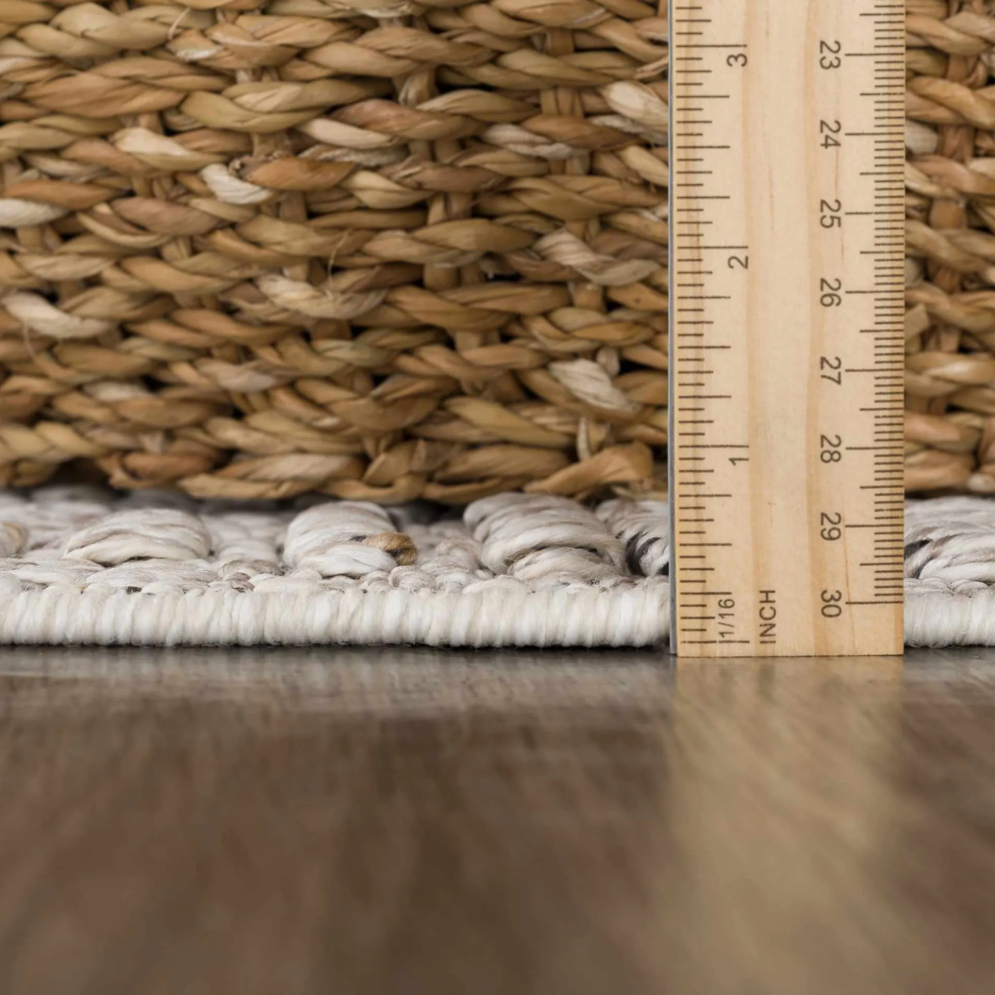 Nyla Bone Indoor & Outdoor Rug