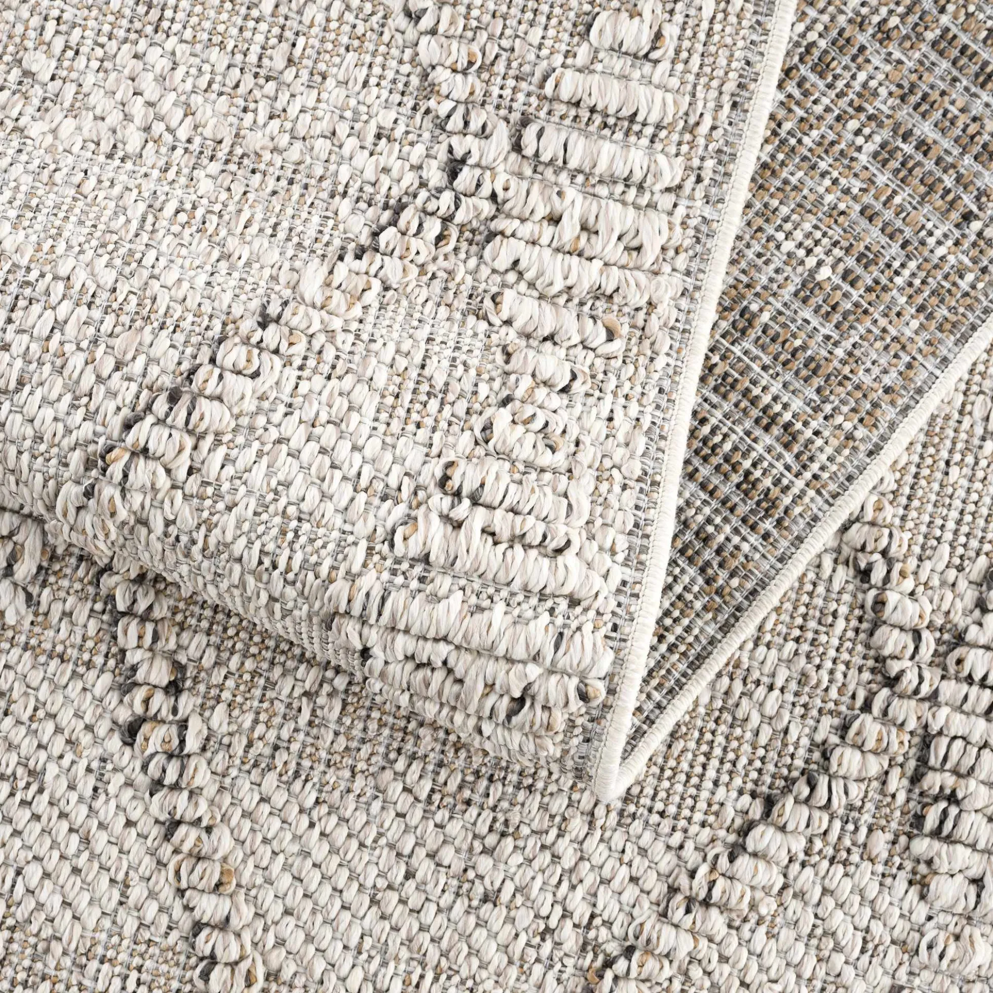 Nyla Bone Indoor & Outdoor Rug