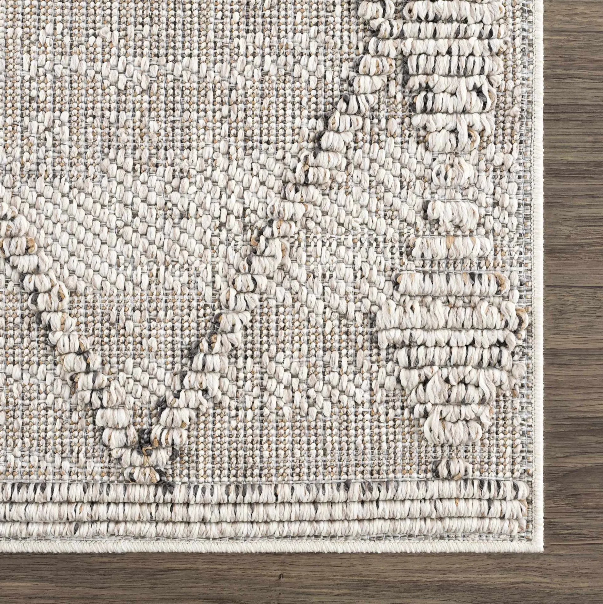 Nyla Bone Indoor & Outdoor Rug