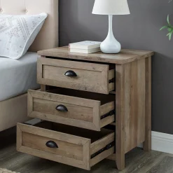 Odette Transitional Farmhouse Nightstand