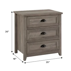 Odette Transitional Farmhouse Nightstand