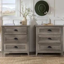 Odette Transitional Farmhouse Nightstand