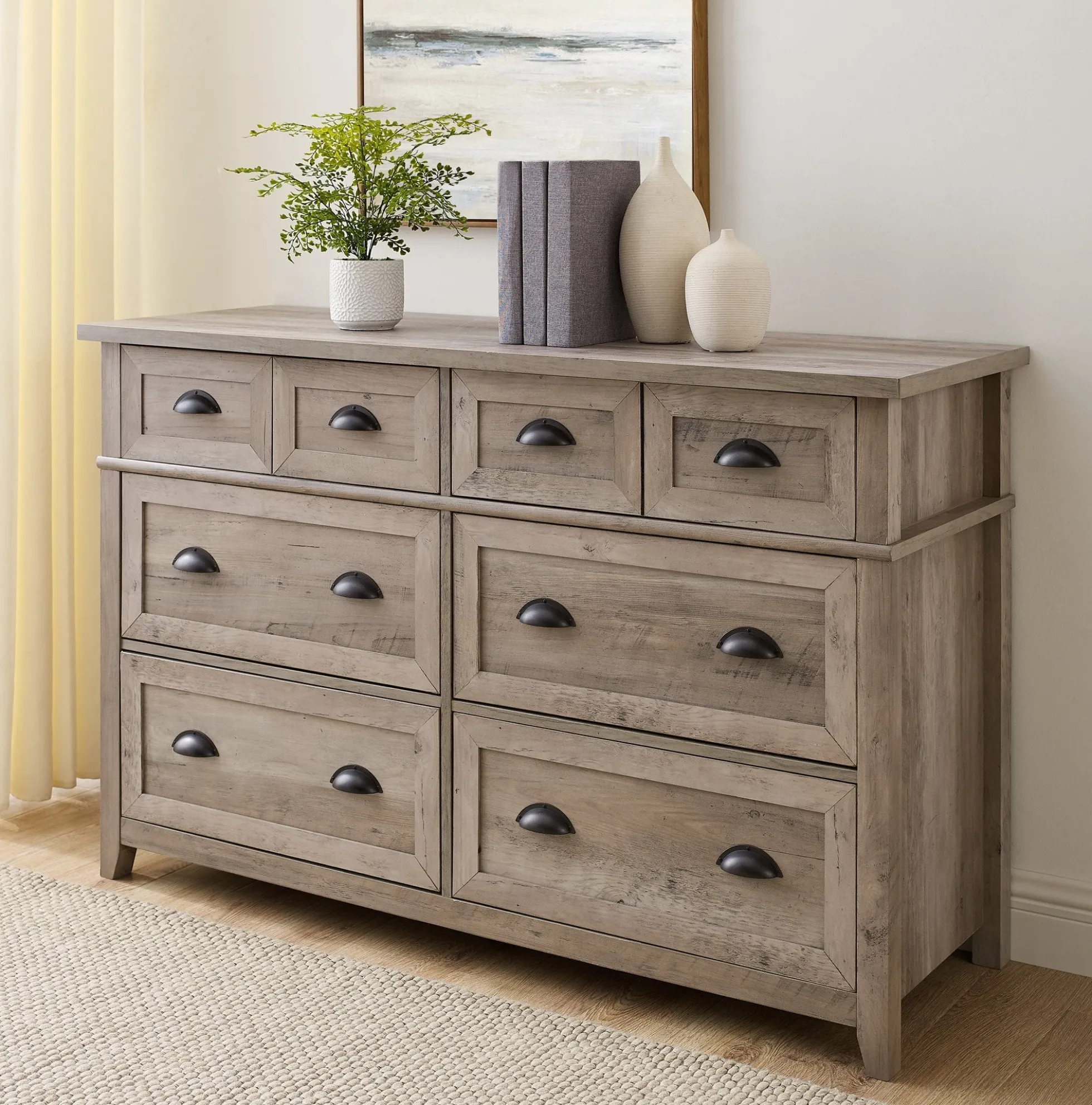 Odette Transitional Farmhouse Dresser Collection