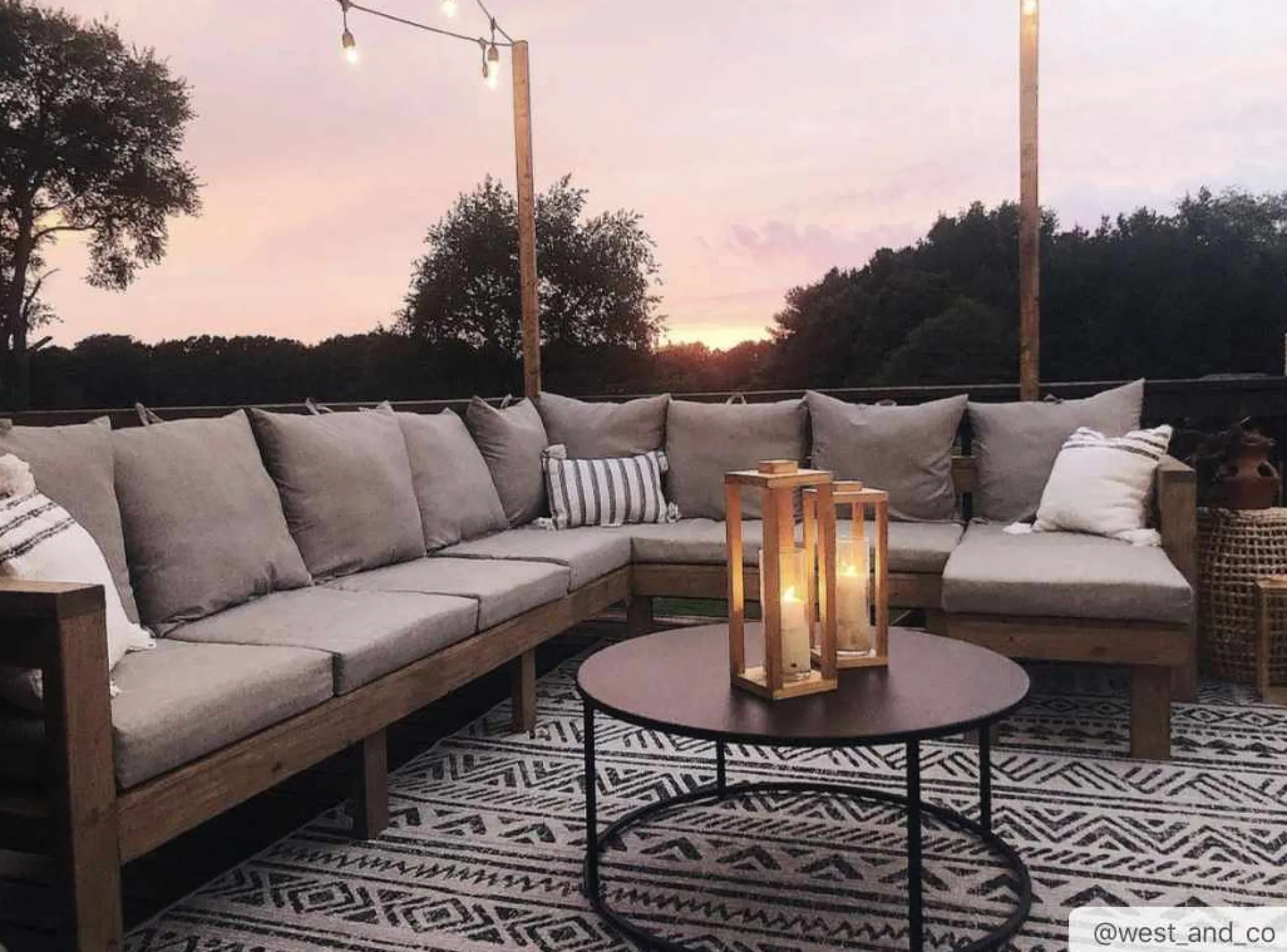 Outdoor & Indoor Bohemian Rug