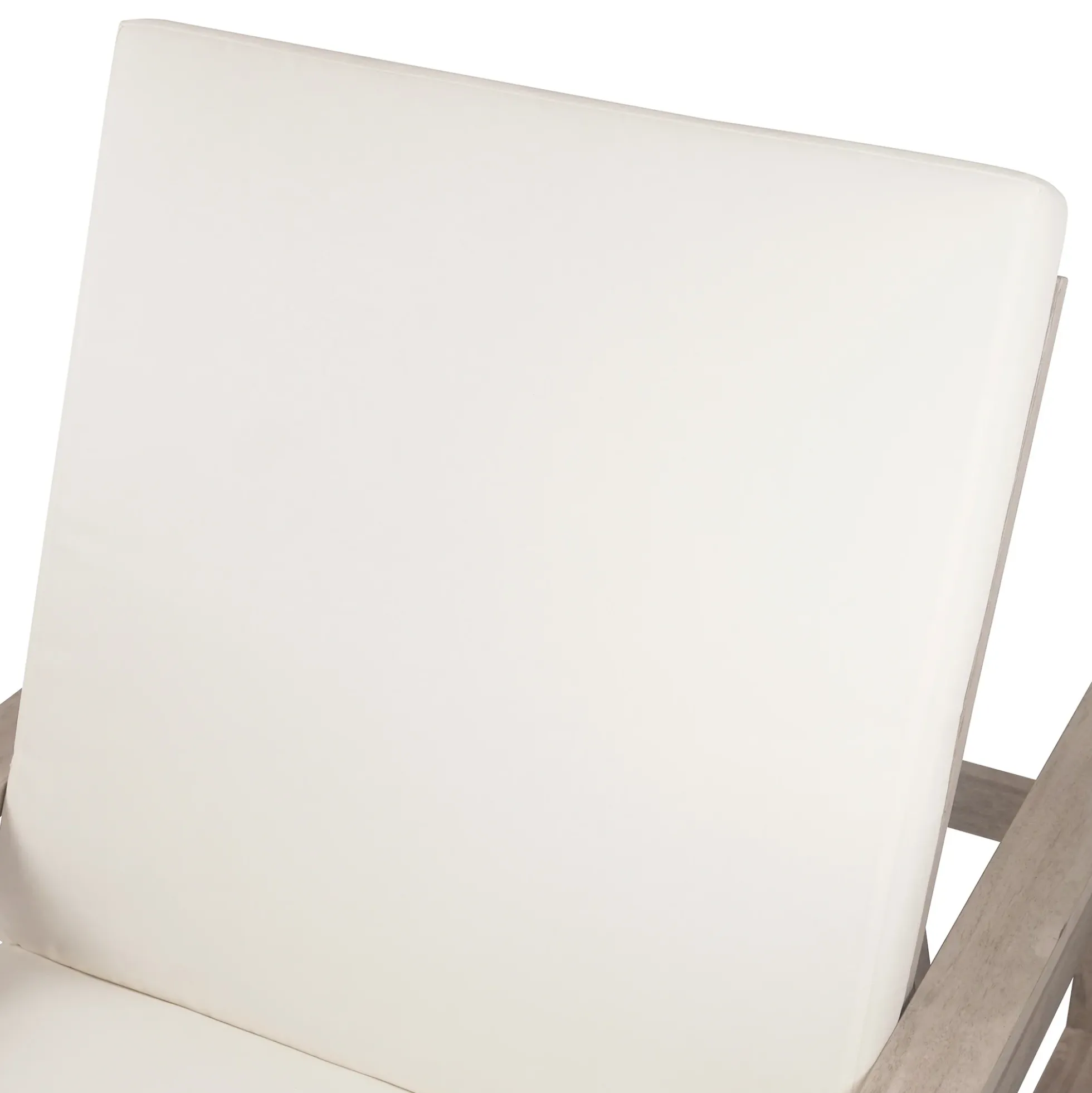 Outdoor Lounge Chair with Cushion & Adjustable Backrest