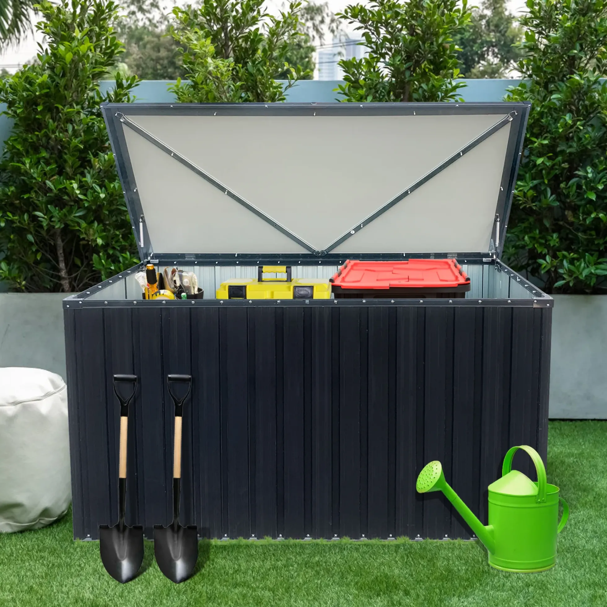 Outdoor Metal Storage Box Store Size Medium