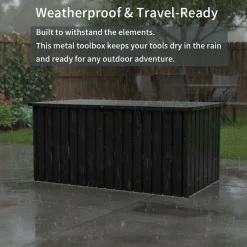 Outdoor Metal Storage Box Store Size Medium