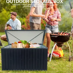 Outdoor Metal Storage Box Store Size Medium