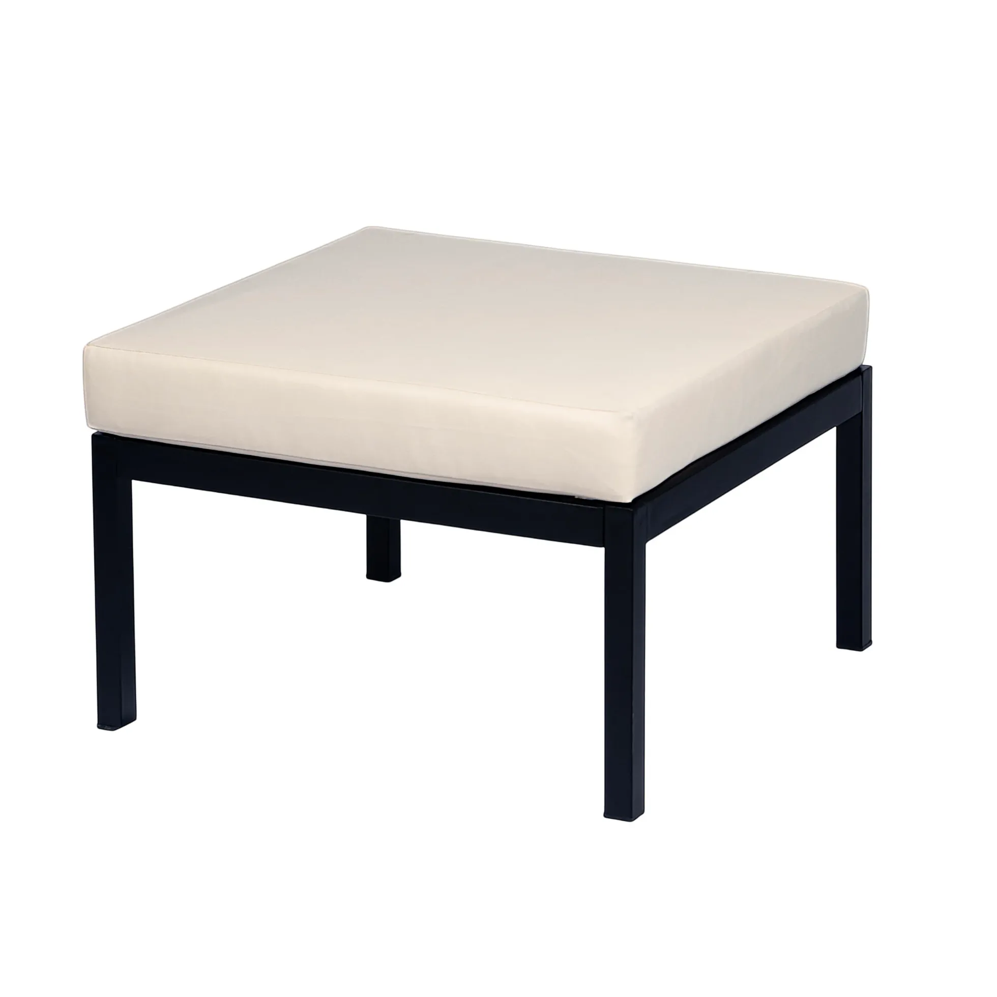 Outdoor Patio 3-piece Acacia Wood and Metal Sofa Set