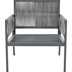 Outdoor Patio 4-Piece Rope Patio Furniture Set with Coffee Table