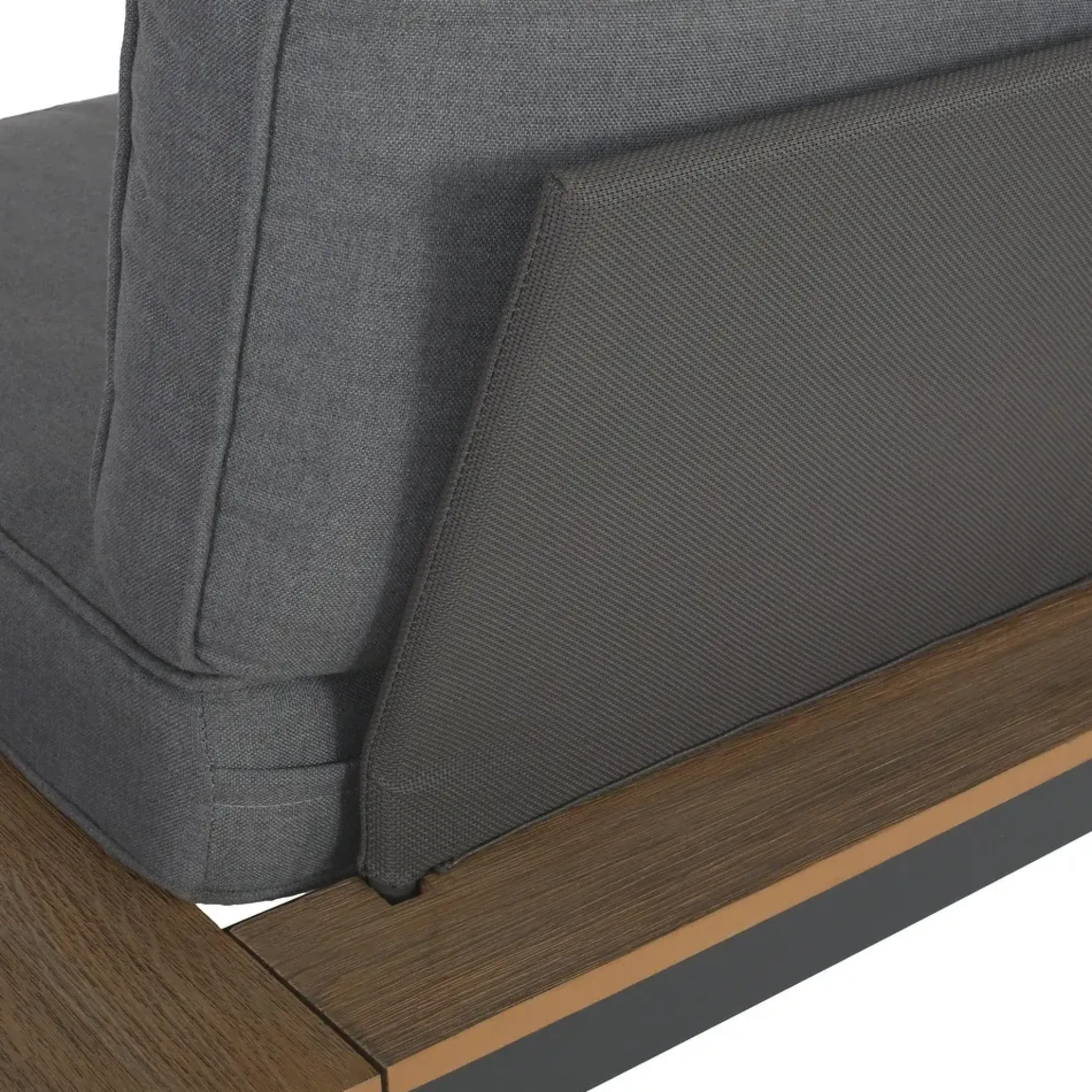 Outdoor Patio Sectional Sofa with Cushions & Table Set