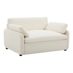 Oversized Chenille Single Wide and Deep Seat Accent Chair