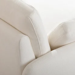 Oversized Chenille Single Wide and Deep Seat Accent Chair